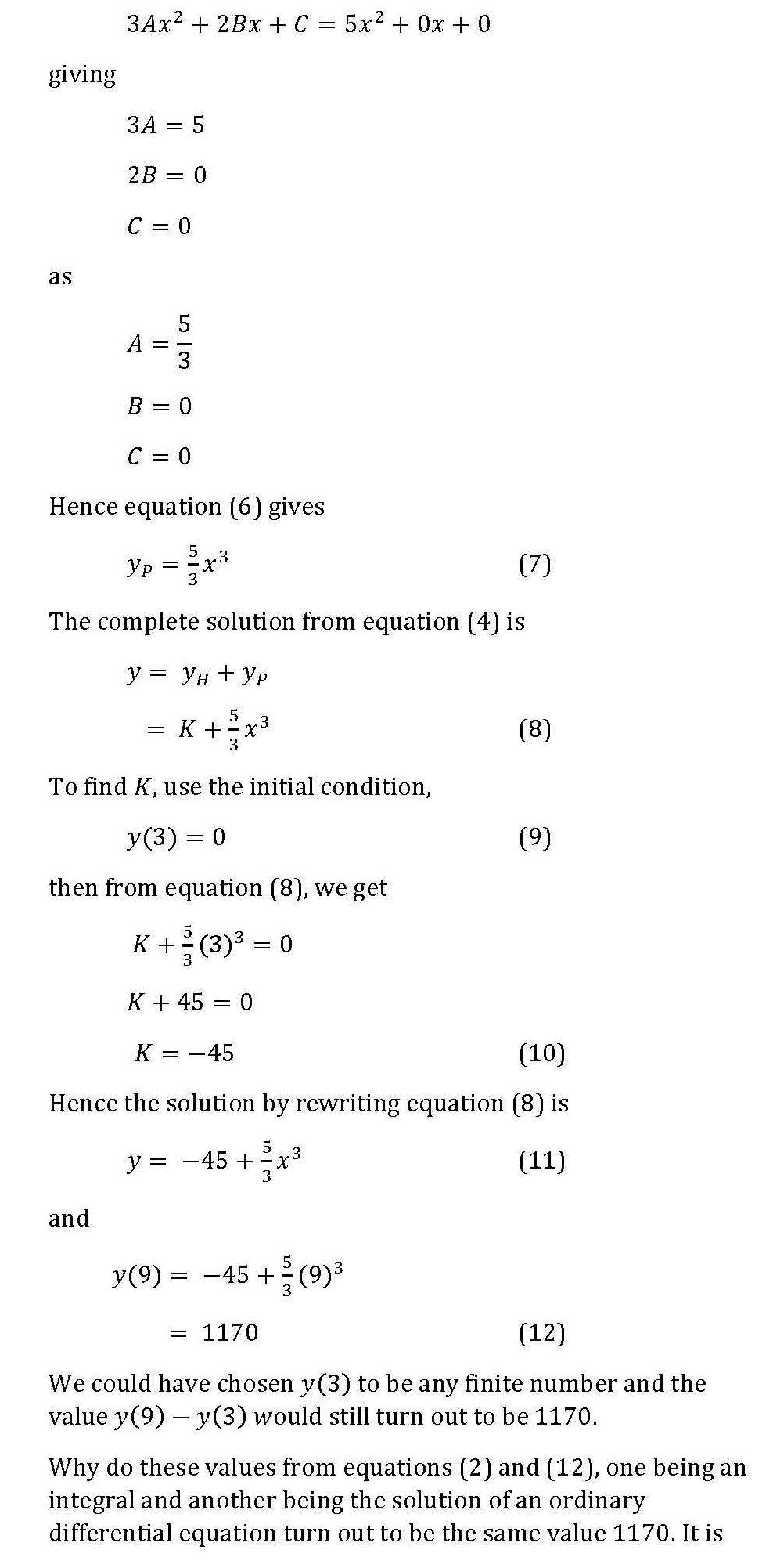 solution-to-ordinary-differential-equations-posed-as-definite-integral